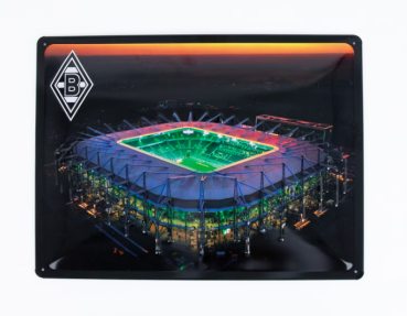 Borussia Mönchengladbach - Blechschild 'BORUSSIA - PARK'